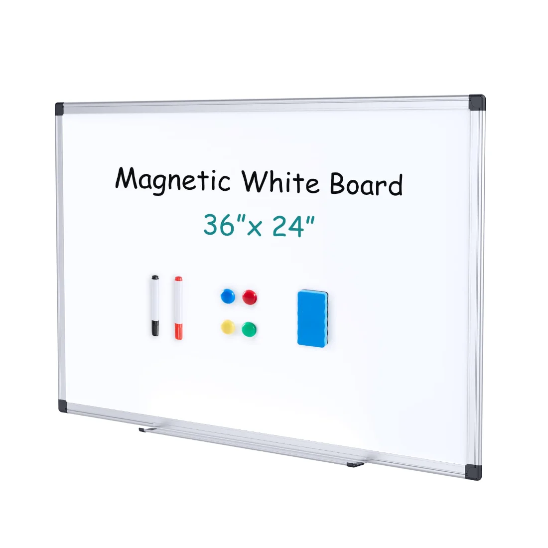 OLIXIS Magnetic Whiteboard, 36x24-Inch