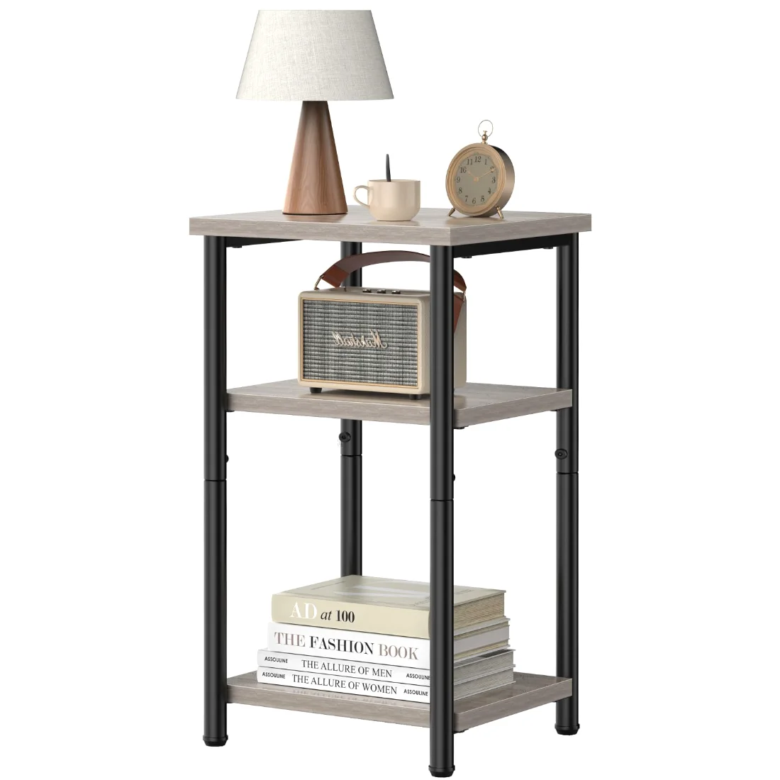 OLIXIS 3-Tier Small Side Table
